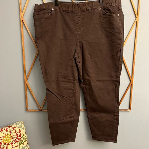 Lands’ End Pull On Skinny Jeans - Picture 1 of 5